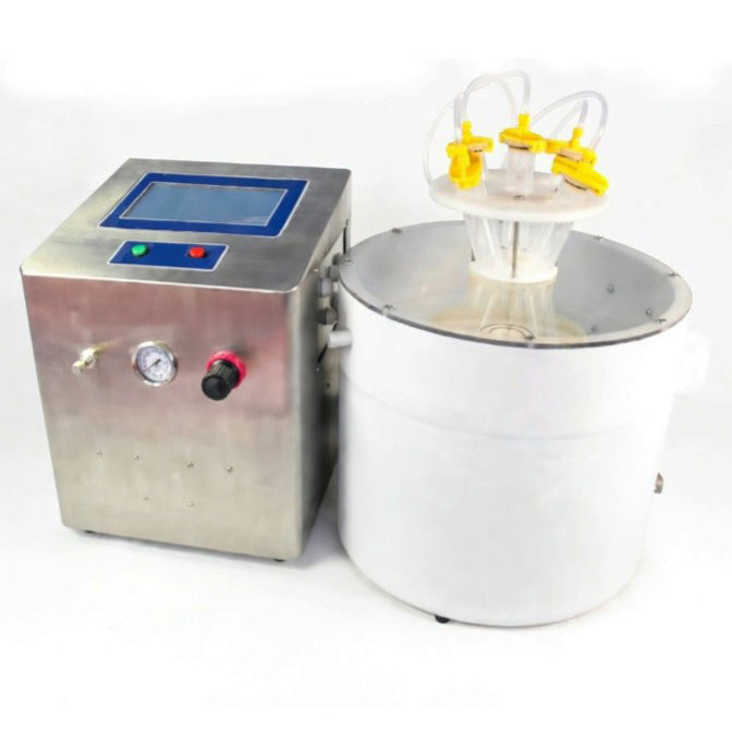 ECS-SL Five-Channels Automatic Spin Coater with Vacuum Chunk (Max. 150-350mm, 10000 rpm), ESLFASCVC