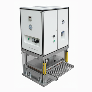 ECS-SL Pneumatic Electrode Sheet Cutter (L380mm x W250mm) for Pouch Cells, ESLPCPESC