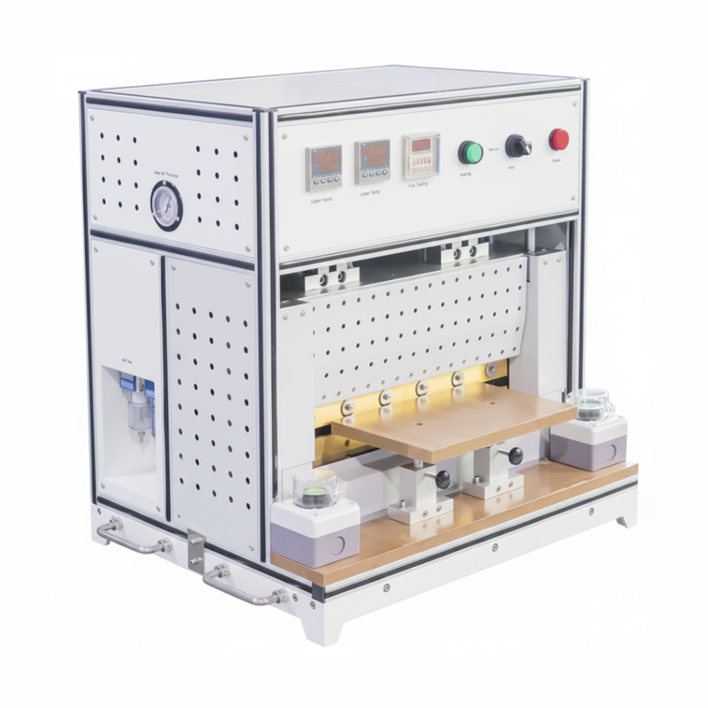 ECS-SL Heat Sealer (Max. 370 mm) for Top/Side Sealing of Pouch Cells, ESLPCTSSHS