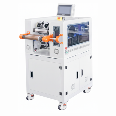 ECS-SM Roll-to-Roll Hot Rolling Press (W=200mm, 15T, 150℃) with Gradient Asynchronous Speed for Dry Battery Electrode (DBE), ESMDBER2RHRPGAS