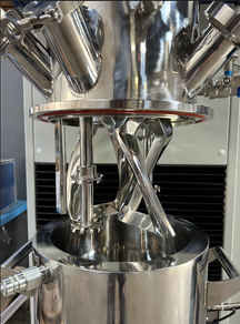 ECS-SM Four-Shaft (Two Mixing, Two Dispersing) Planetary Vacuum Slurry Mixer (2-10 L)- ESMFSPVSM