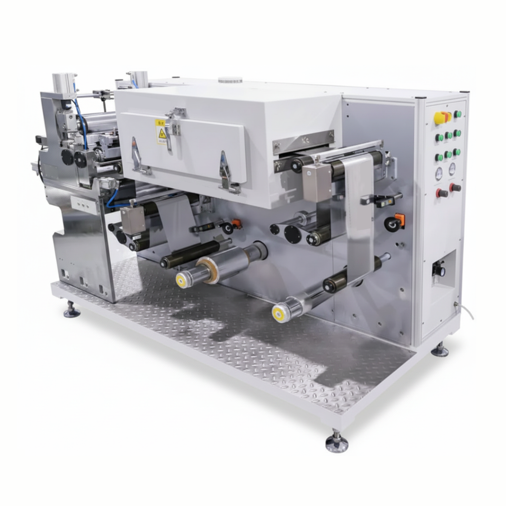 ECS-SM Multifunctional Roll-to-Roll Coater (Max. 260 mm, Doctor Balde, Reverse Comma, Slot Die, and Microgravure), ESMMR2RC
