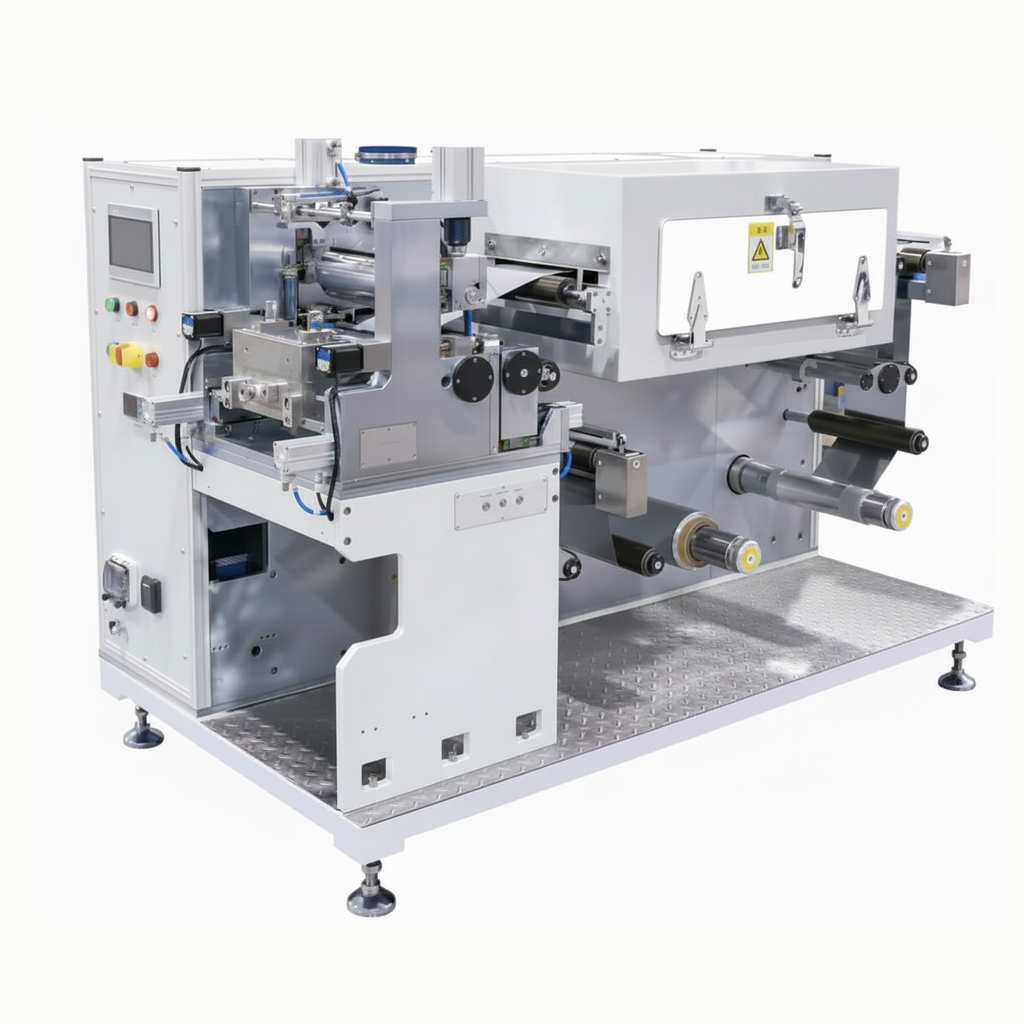 ECS-SM Multifunctional Roll-to-Roll Coater (Max. 260 mm, Doctor Balde, Reverse Comma, Slot Die, and Microgravure), ESMMR2RC
