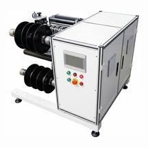 ECS-SM Roll-to-Roll Electrode & Foil Slitter for Multiple Strips (1-to-4) (W≤300 mm), ESMR2REFSMS