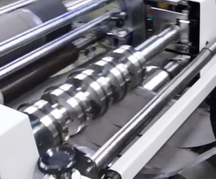 ECS-SM Roll-to-Roll Electrode & Foil Slitter for Multiple Strips (1-to-4) (W≤300 mm), ESMR2REFSMS