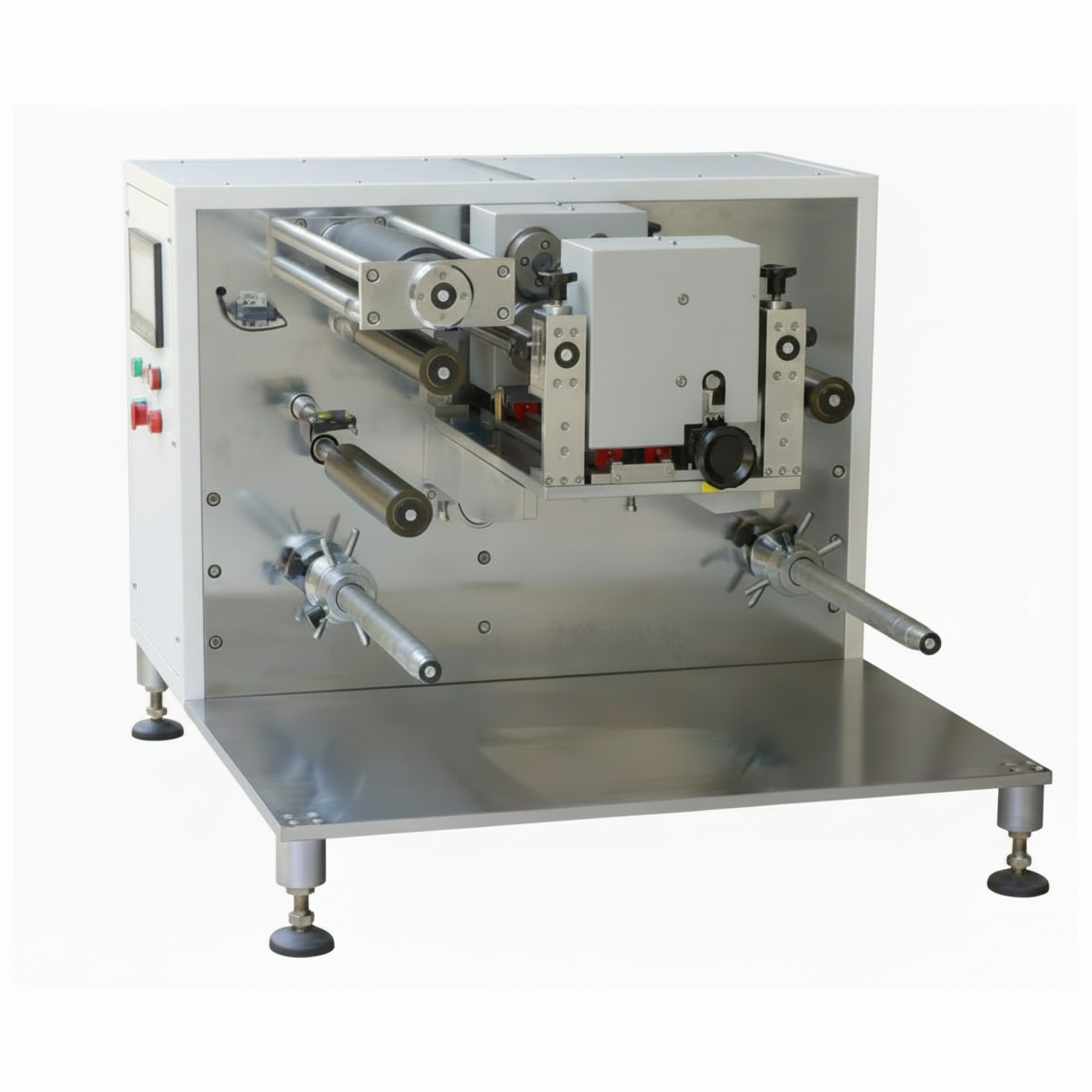 ECS-SM Roll-to-Roll Electrode & Foil Slitter for Single Strip (W≤300 mm), ESMR2REFSSS