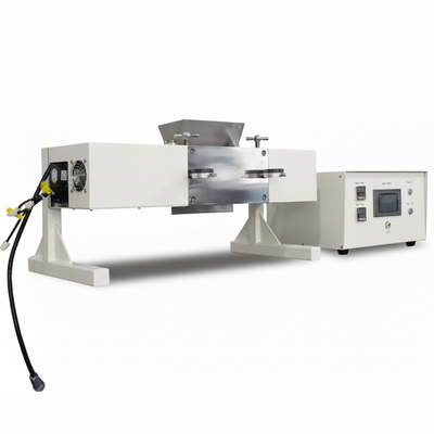 ECS-TM Hot Rolling Press (W=200mm, 130℃) with Asynchronous Rolling Speed for Dry Battery Electrode (DBE), ETMDBEHRPARS