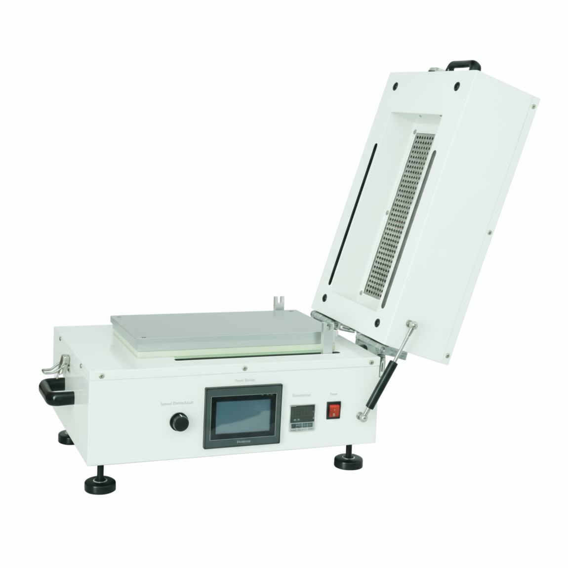 ECS-TM Tape Casting Coater with Top/Bottom Heating (130℃) and Vacuum Bed (L300*W250 mm), ETMTCCHVB