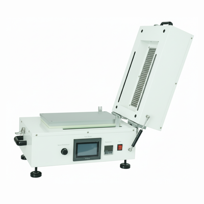 ECS-TM Tape Casting Coater with Top/Bottom Heating (130℃) and Vacuum Bed (L300*W250 mm), ETMTCCHVB