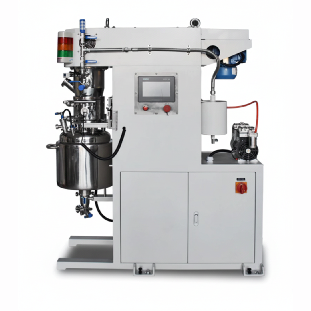 ECS-TS Dual-Shaft (Mixing + Dispersing) Planetary Vacuum Slurry Mixer (1000 mL)- ETSDSMDPVSM
