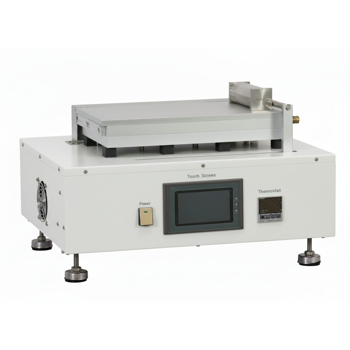 ECS-RS Tape Casting Coater with Top/Bottom Heating (130℃) and Vacuum Bed (L250*W150 mm), ERSTCCHVB