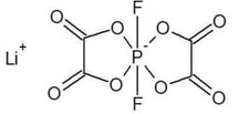 LiDFBOP (Lithium Difluoro(bisoxalato)phosphate, 99.9%) Powder as Electrolyte Additive for Lithium-Ion Battery, 25 g/bottle, CLIBEALiDFBOP