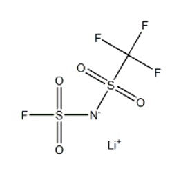 LiFTFSI (Lithium (Fluorosulfonyl)(trifluoromethanesulfonyl)imide, 99.9%) Powder as Electrolyte Salt for Lithium-Ion Battery, 5 g/bottle, CLIBESLiFTFSI
