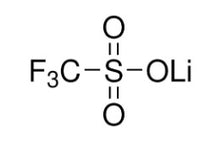 LiOTf (Lithium Triflate, 99.9%) Powder as Electrolyte Salt for Lithium-Ion Battery, 25 or 100 g/bottle, CLIBESLiOTf