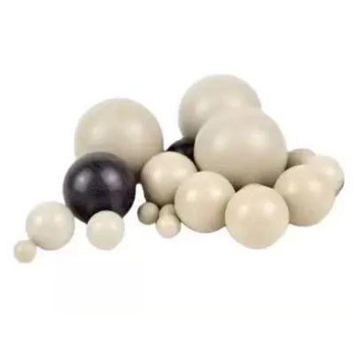 PEEK Milling Balls (2-25 mm), 5-50 pcs/bag, MBPEEK