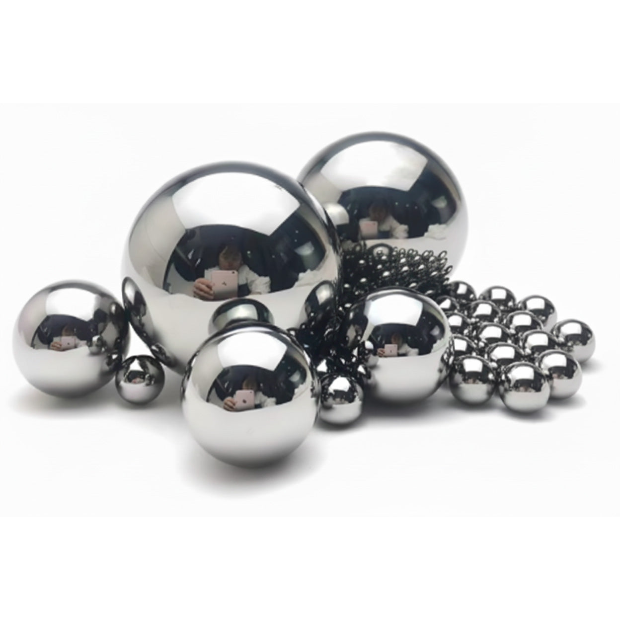 SS316L Milling Balls (1-15 mm), 1 kg/bag, MBSS316L