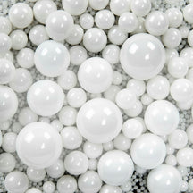 YSZ (95% Tetragonal Phase Purity) Milling Balls (0.1-25 mm), 1 kg/bag, MBYSZ