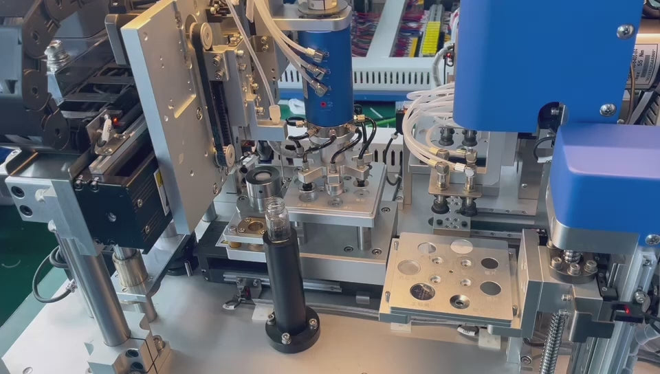 ECS-RS Automatic Coin Cell Assembling Machine (20 Stacks, Glovebox Compatible), ERSACCAM